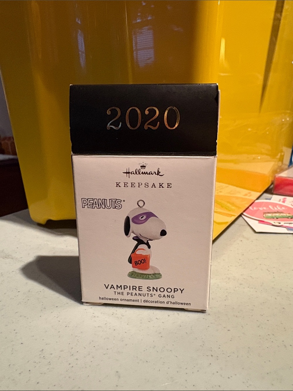 2020 Hallmark miniature vampire Snoopy
